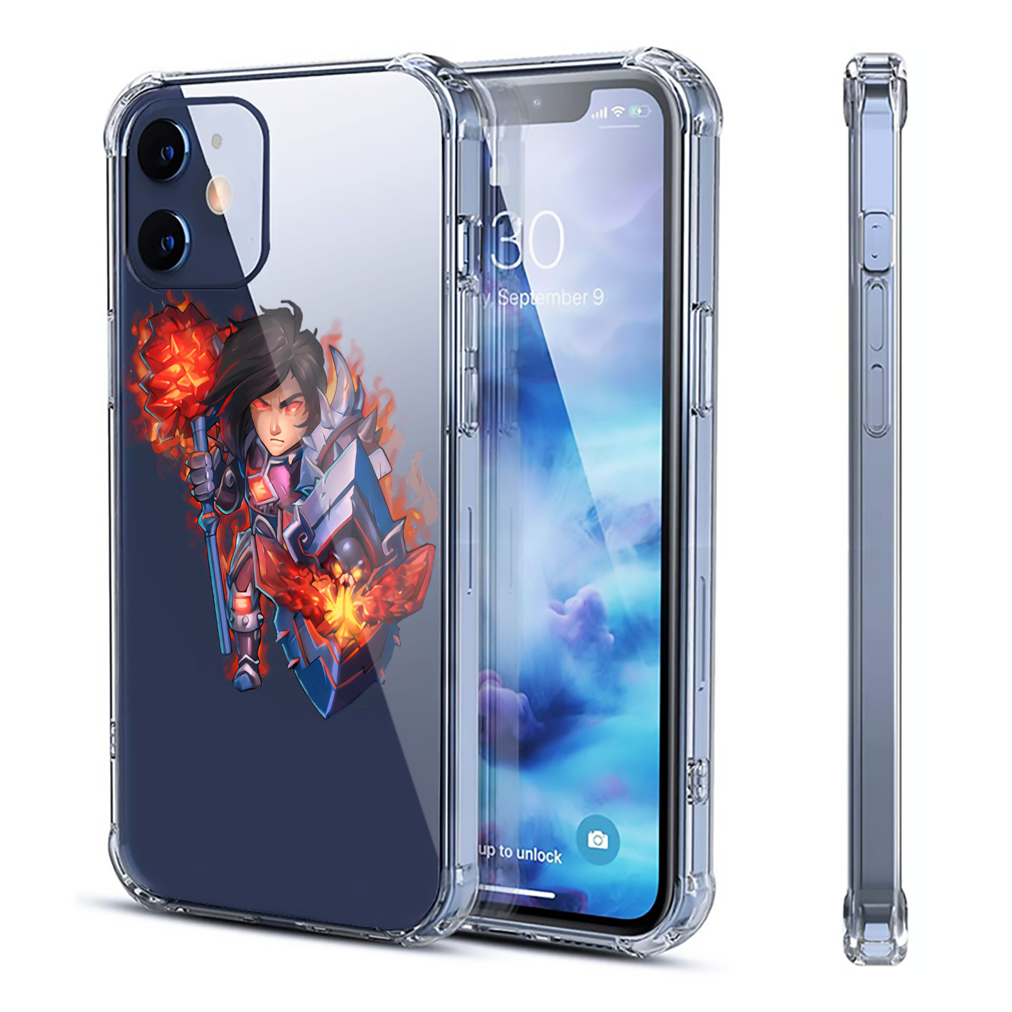 （画像用） リーグ・オブ・レジェンド League of Legends LOL 【iPhone 12シリーズ対応】透明スマホケース（クリアソフトケース）